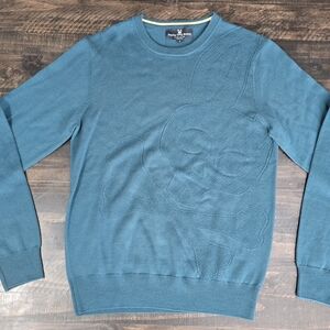 Psycho Bunny Blue Crewneck Sweater